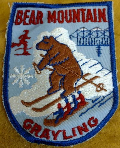 Fred Bear Museum  and Bear Mountain - Vintage Ski Patch (newer photo)